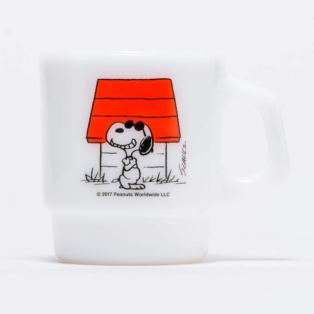 【即納!最大半額!】 ⭐︎Fire-King Peanuts スタッキングマグ JOE COOL⭐︎ - 食器