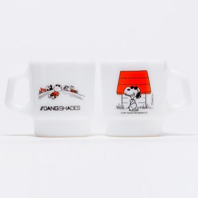【即納!最大半額!】 ⭐︎Fire-King Peanuts スタッキングマグ JOE COOL⭐︎ - 食器